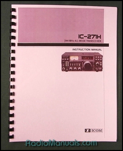 Icom IC-271H Instruction manual - Click Image to Close